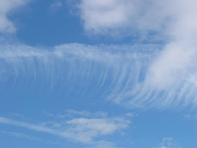 Cirrus bewolking